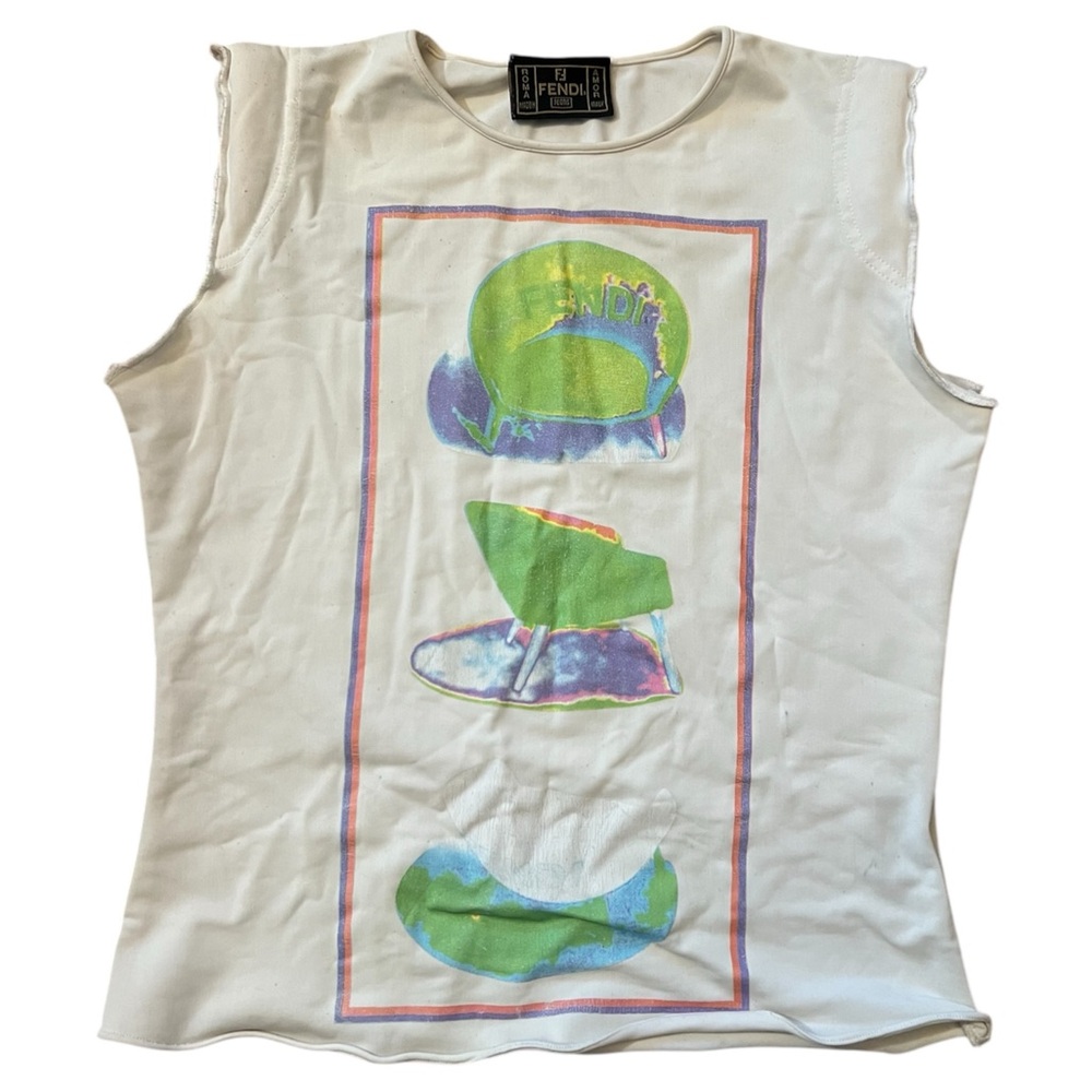 90s Abstract Fendi Bubble Chair Top